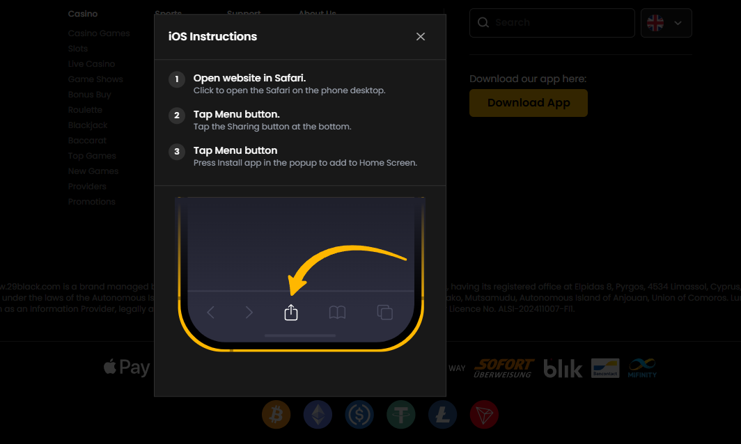 29black casino app